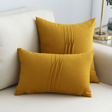 Solid Color Office Sofa Lumbar Pillow - Casatrail.com